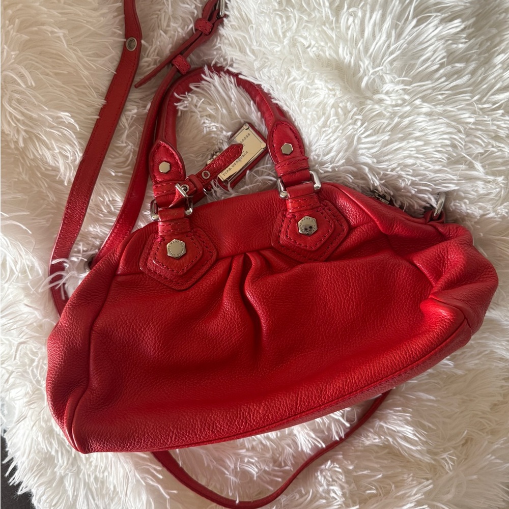 Marc by Marc Jacobs Classic Q Hillier Hobo – Red Leather